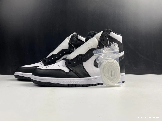 Black Retro Air 1 White (2014) 555088-010 Jordan 0702